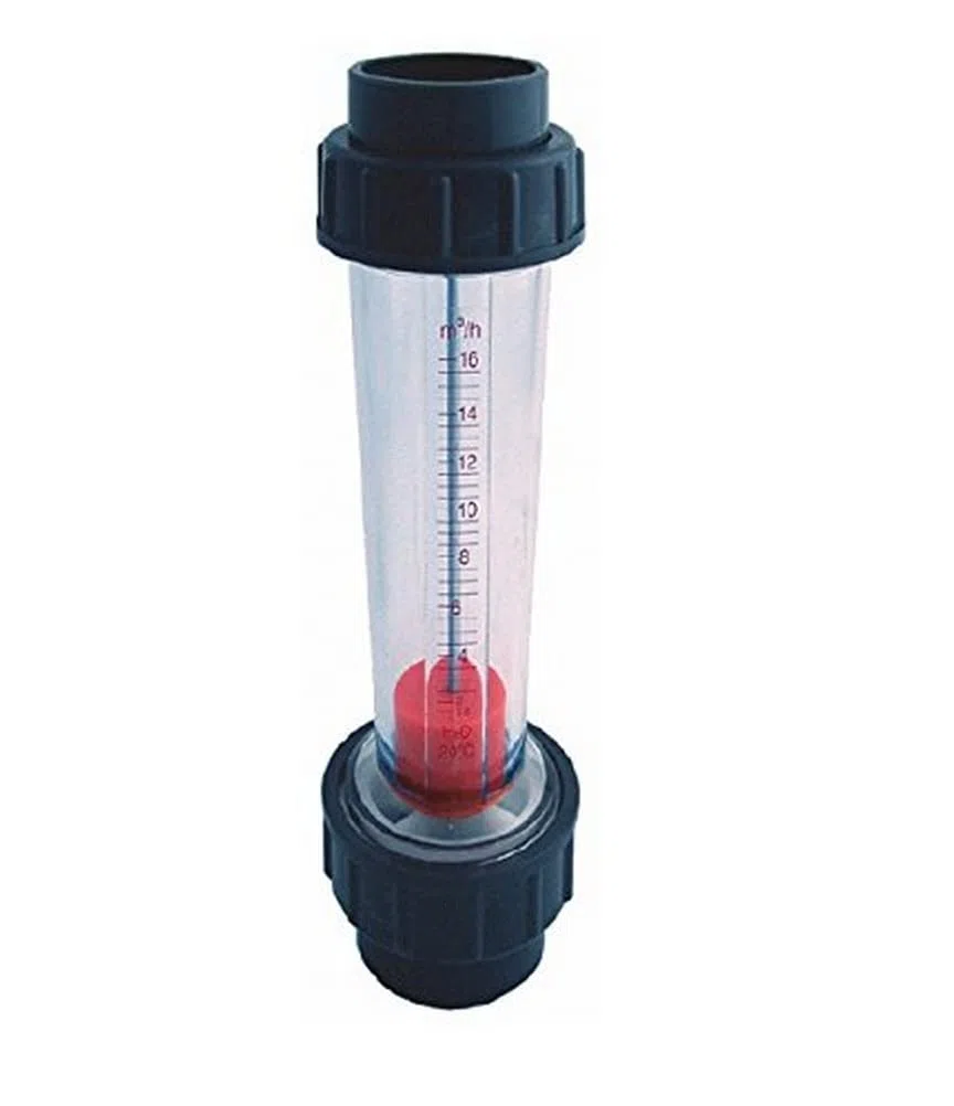 Aquaforte Débitmètre en Pvc 63 mm Plage de mesure 1,6-16 m³H