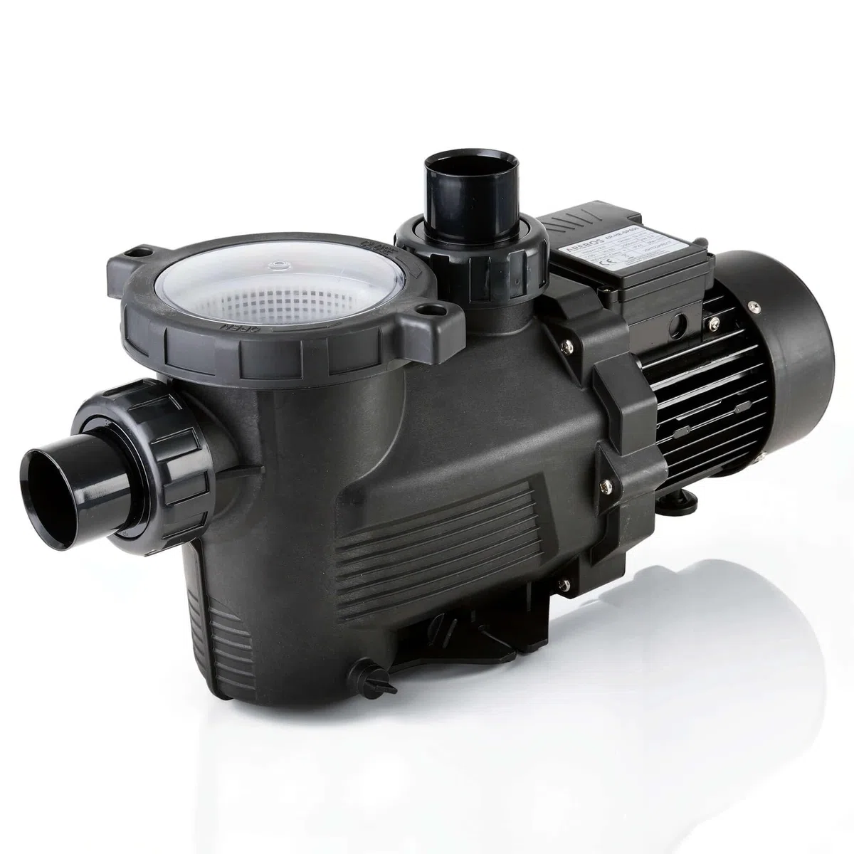 Arebos Pompe de piscine 800 W | Pompe de filtration avec préfiltre & 19000 l/h | Pompe de piscine pour système de filtration à sable et système de filtration | Puissante et économe en énergie